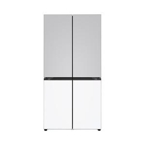 LG 오브제 4도어 메탈 냉장고 875L M875MRH031S 초이스(운송료상이)