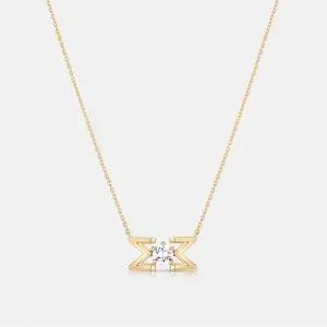 갤러리아 [메트로시티 주얼리] 아르테 스털링 실버 엘로우 네크리스 A213SN112