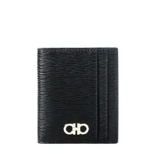 [페라가모] 24SS (A_66 0371 NERO 0741376) 남성 더블 간치니 반지갑