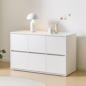 우아미가구 테오 스퀘어 2단 속깊은 와이드 서랍장 1200