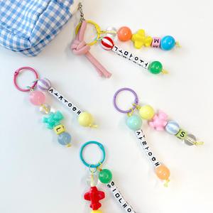 맘아트 DIY 한글 비즈 메세지 키링 만들기 키트 한글날 나라사랑