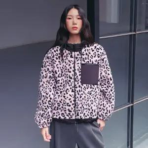 [LAP](강남점)호피 퀼팅 뽀글이 무스탕 점퍼 AQ4MZA60