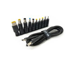 오토크루 PD to DC 변환 케이블 노트북 충전 젠더 10종세트 100W