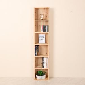 원목 다용도 슬림 6단 300책장