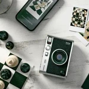 [한국후지필름] 인스탁스 미니에보 EVO 블랙 즉석카메라+투명케이스+필름10장+선물 SET