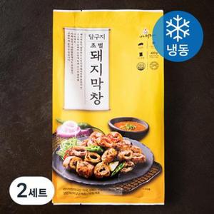 달구지 초벌 돼지막창 300g + 된장소스 100g 세트 (냉동) 400g, 2세트 one option