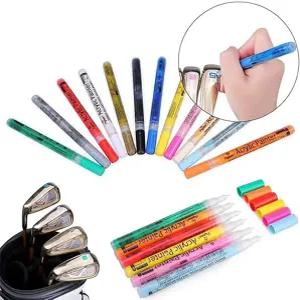 골프채 골프공 클럽 셀프 도색 꾸미기 아크릴 페인터 네임펜 아트 P