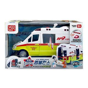 [투마씨앤디]시티히어로 엠뷸런스 119 구급차 장난감