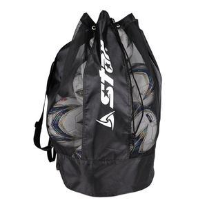 [스타] 공 볼 10개입 보관 휴대용 가방 메쉬 블랙 ST610-03