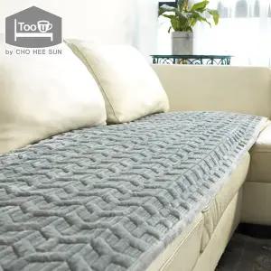 [투유바이조희선]플로벨 벨벳터치 워싱 극세사 쇼파패드 3인용(65x180)