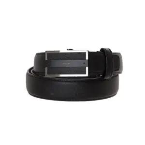 [갤러리아] 레노마셔츠 FOCE 고급스러운 느낌의 블랙 소가죽 자동 벨트 FOFBE1106BK