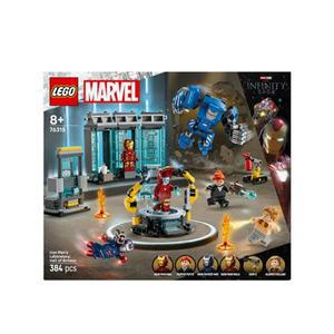 76315 마블 아이언맨의 연구실  홀 오브 아머 레고