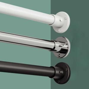 긴무타공커튼봉 긴커튼압축봉 압축 무타공 4m 32 베란다 검은색 01 매트화이트