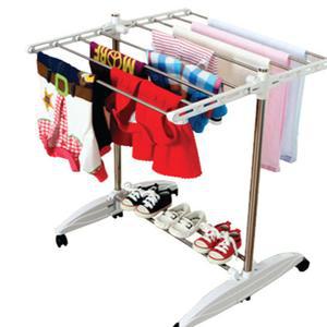 세탁 둘더스 접이식 미니 2단(B) 건조대/바퀴있음