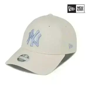 뉴에라 9FORTY 뉴욕 양키스 볼캡 MLB 야구 모자 라이트 크림 60595171
