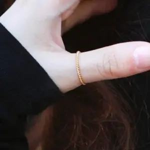 [이어넥핸즈][이어넥핸즈] 써지컬스틸 1mm꼬임실반지(골드) 14도금 (5633088)