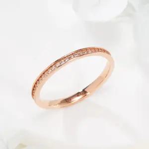 14K 1mm 큐빅볼 가드링 올밴드 반지 NPR41435