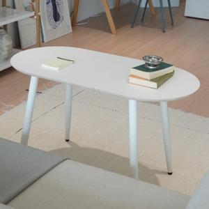 [동서가구] 브리카 자작나무 HPM 높은 소파테이블 타원형 1000x500 DF926096