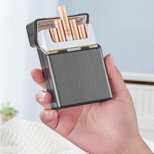 2컬러 슬림형 일반형 메탈 자석 초경량 담배케이스 담배케이스
