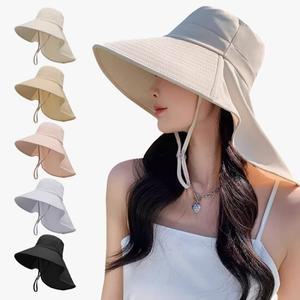 야외활동 필수품 UV 자외선 차단 아쿠아 플랩캡