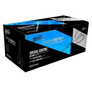평화 프리미엄 코팅가위 중 (10개입)