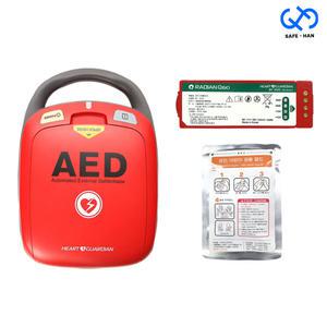 AED 자동심장충격기 제세동기 HR-501 본체+배터리+패드