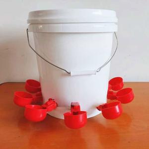 물통 급수기 사료통 기구 먹이 사육 얼지않는 먹이통 대구경 메추리 닭모이통 플라스틱