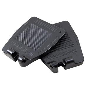 휠체어 한쌍 접이식 전동 휠체어발판 왼발 받침 플라스틱 알루미늄 페달