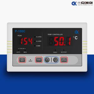 디케이 P-100C 변압기 온도계 단상용 디지털 온도컨트롤러 RS485 통신