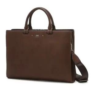 [닥스](센텀시티점)DBBA5F280W3 브라운 로고장식 소가죽 서류가방