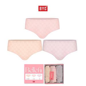 BYC 여성미디 삼각팬티 3매입 2253