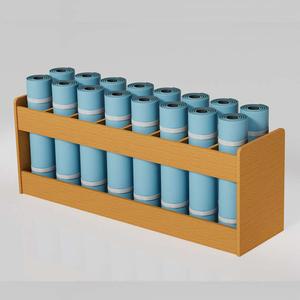 요가 매트 폼롤러 원목 칸막이 20 붉은색 6단 화이트 보관함 수납통 요가볼