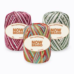 울클럽 나우브랜드 고급 인견사 나염 80g 여름 코바늘실 나염실 튜브사실