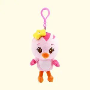 엄마까투리 가방고리 인형 12cm 두리 가방장식인형