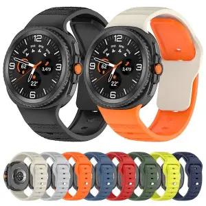 [수나르]갤럭시워치8 8클래식 40mm 44mm 46mm 호환 전용 실리콘 도트 에어 스포츠 스트랩 시계줄