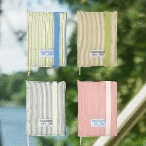 프롬디얼리던 패딩 스트라이프 북커버 다이어리커버