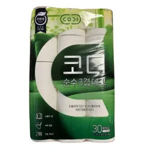 코디 순수 3겹 데코 30m 30롤 한팩