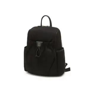 [갤러리아] DCBA5F334 닥스 블랙 DD로고 나일론 백팩