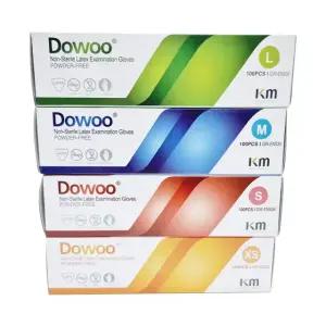KM 도우 덴탈글러브 진료용 의료용 라텍스 XS S M L 100PCS