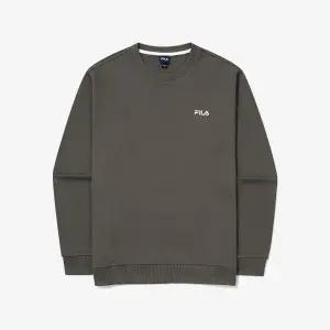 [휠라] 베이직 스몰로고 맨투맨 (FS2POG3101U_BRN)