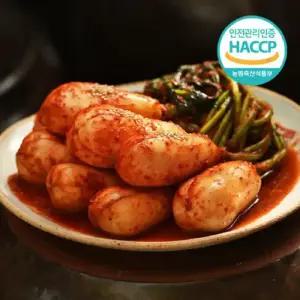 100% 국산 30년 전통 전라도 총각김치 1kg 2kg