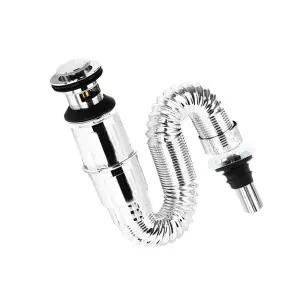 세면대 배수관 교체 프리미엄 일체형 자동폽업 세트/폽업/세면기/폼업/팝업/세면/마개/물마개/덥개/풉업