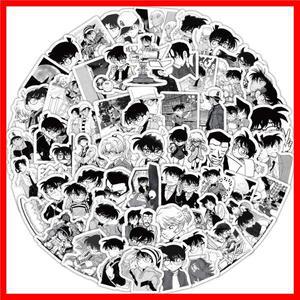 10/30/50/100pcs 어린이를위한 형사 코난 애니메이션 스티커 방수 낙서 노트북 전화 스케이트 보드 벽 멋진