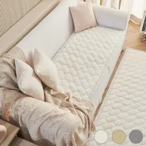 극세사 겨울 포그니 소프트 항균 알러지케어 누빔 쇼파패드 3인용...