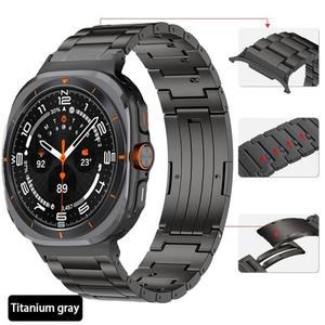 삼성 갤럭시 워치 울트라 2025 47mm용 퀵 릴리즈 티타늄 스트랩, 갤럭시 워치 8-7 울트라용 시계줄