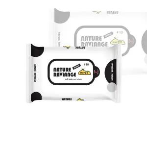 일회용 물티슈 10매 대용량 50개 휴대용티슈