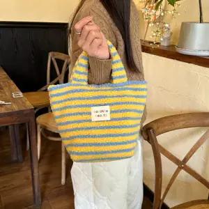 셀리오 뽀글이 페이크퍼 겨울 미니 토트백 4종