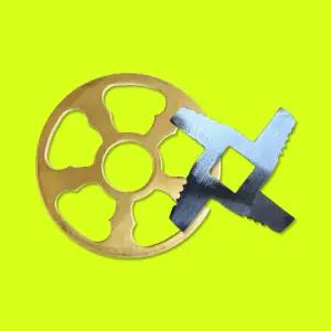 원샷 KM-7호 양념분쇄기 칼날 부속품 회전날 고정날 사각날 원칼 고추가는기계