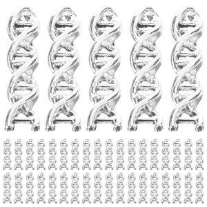 참드 주얼리 메탈 참 닥터 가방을 비즈 만들기 헬릭스 DIY 위한 팔찌 열쇠고리 펜던트 앤티크 용품 50개 DNA 컬렉션 루즈 더블 테마 병원 프레티줌