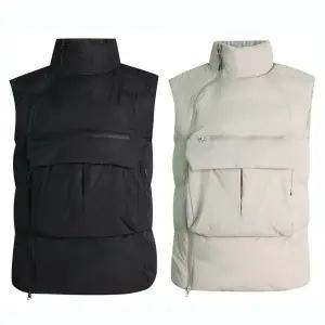 SNP 골프 남성 언바란스 집업 패딩베스트